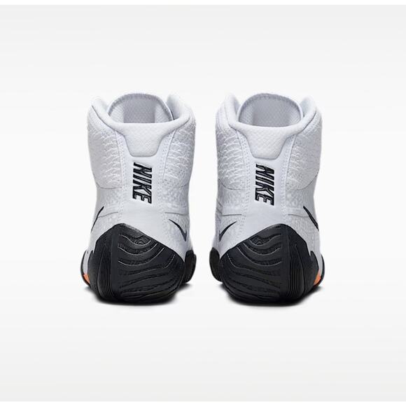 Nike Tawa SE Electric Pack Men\'s 10.5 Grey Orange Wrestling Shoes DJ4474-900 NEW